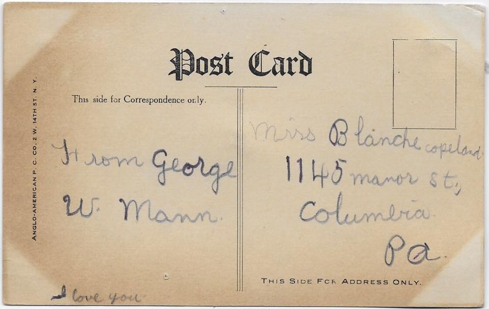 How Did Blanche Respond - History In The Mail | Postcards and Historic ...