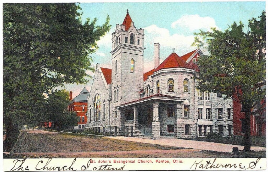 Katherine Sends Her Church to Emma Kenton, Ohio (1908) History In