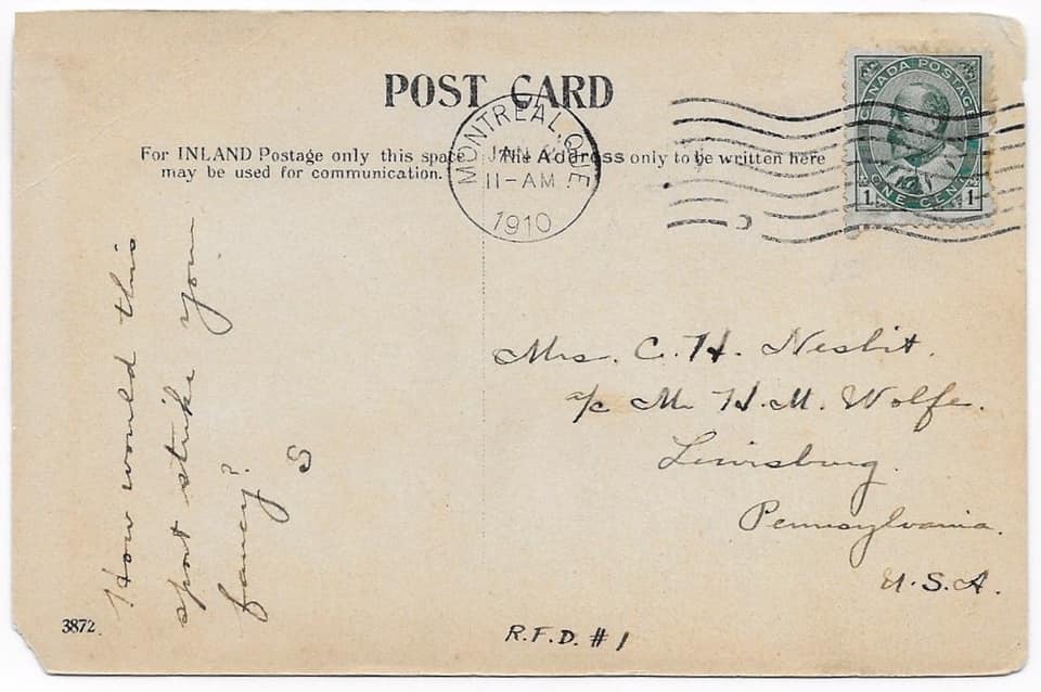 “The Spill” - Montreal, Canada (1910) - History In The Mail | Postcards ...