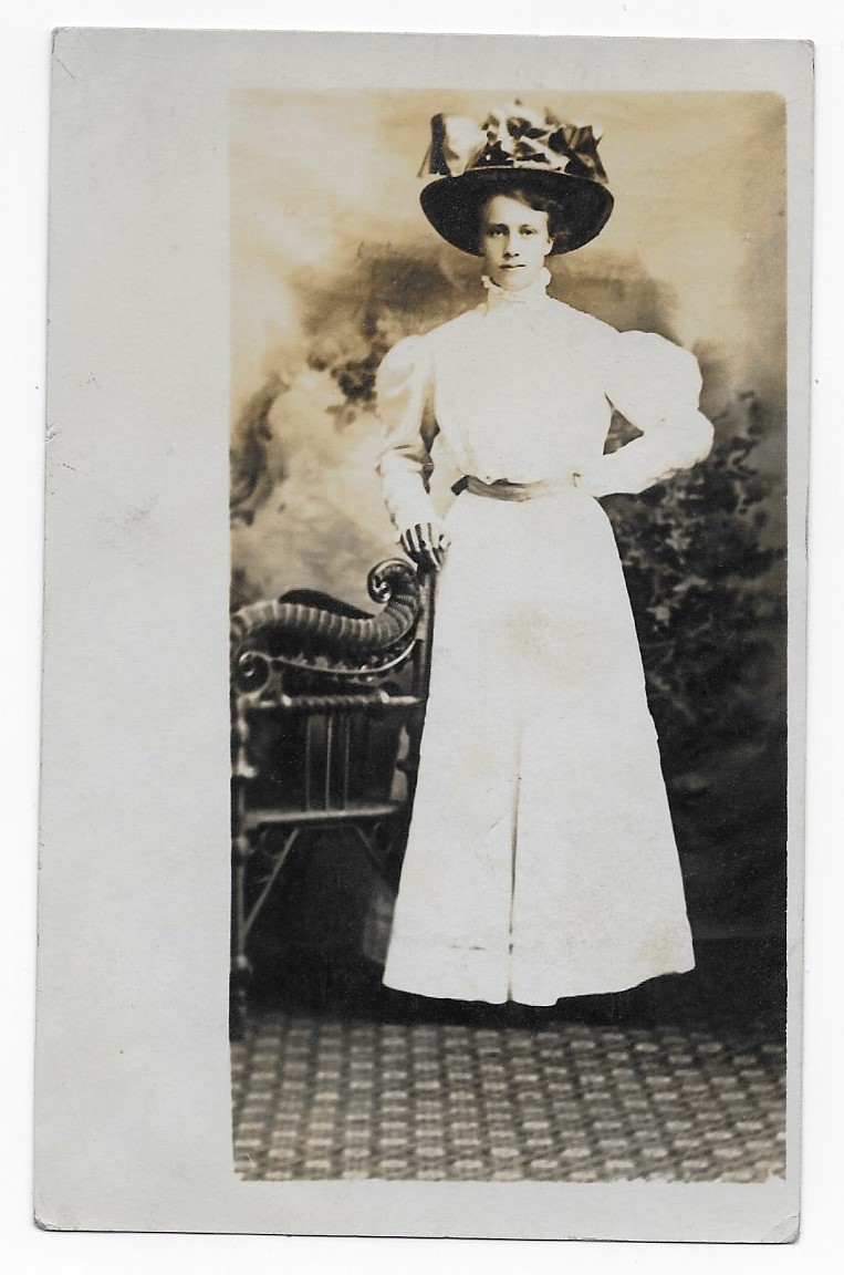 Blossom Sends Her Photograph Daggett, Michigan (1911) History In