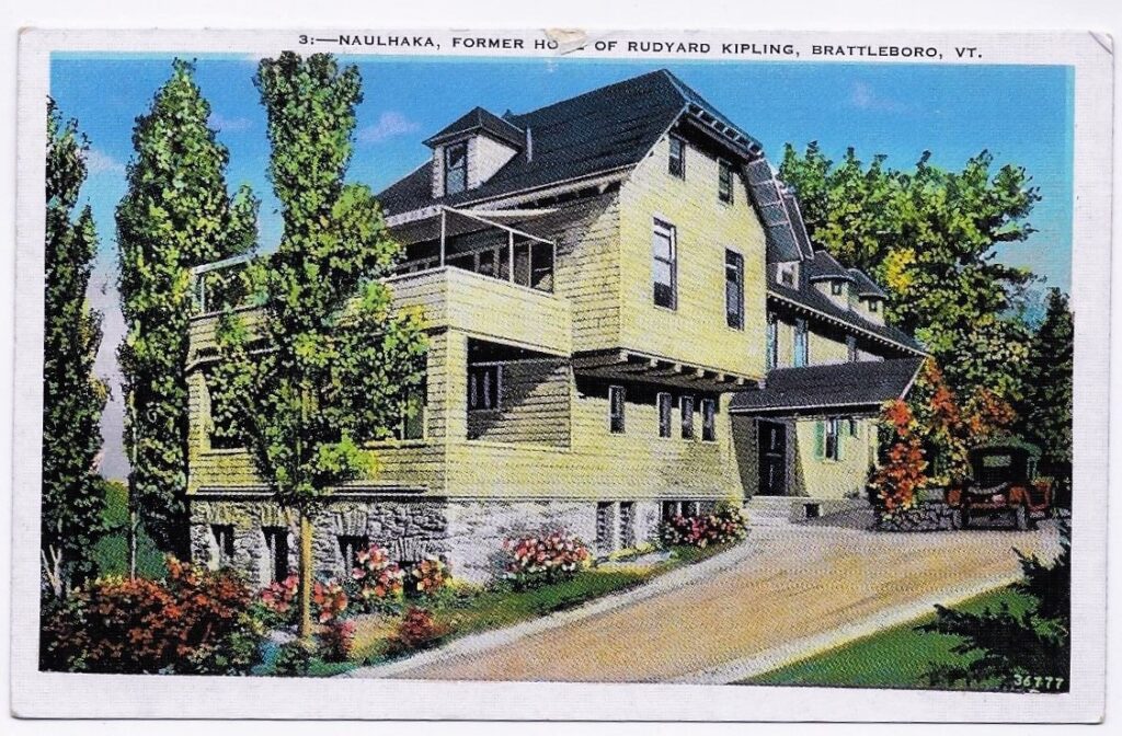 The American Home of Rudyard Kipling Brattleboro, Vermont (circa 1930