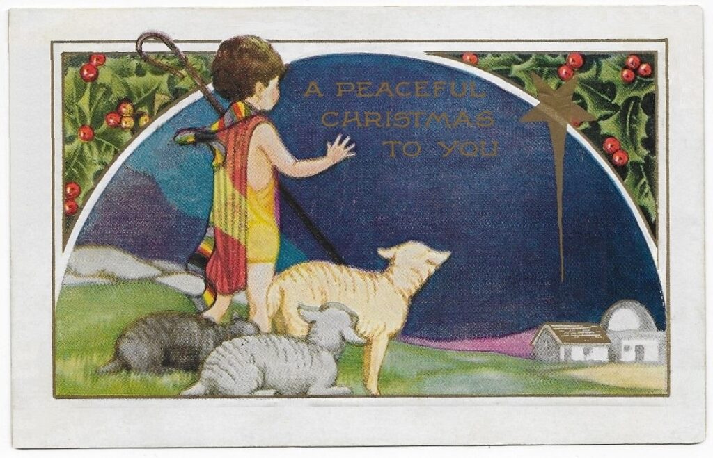 A Shepherd Boy Taylorstown, Virginia (1925) History In The Mail