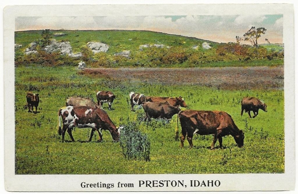 “We Had Our First Puncture” Preston, Idaho (1924) History In The