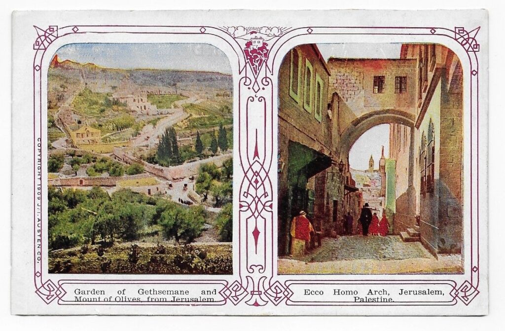 Scenes of Jerusalem Martindale, PA (1911) History In The Mail